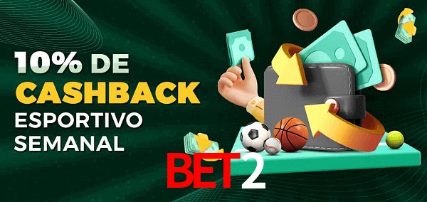 10% de bônus de cashback na bet2